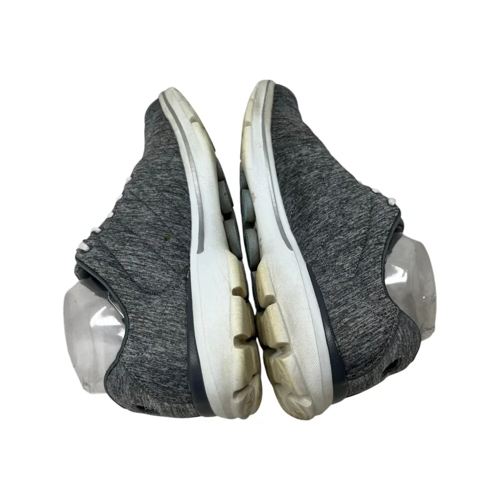 Skechers GOwalk 3 Sneakers Womens Size 8 Gray Heathered Lace Up Comfort Walking